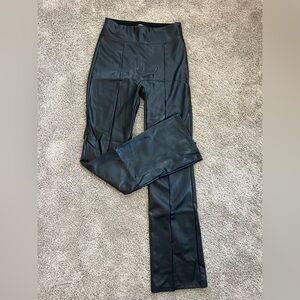 Abercrombie & Fitch Black Vegan Leather pants